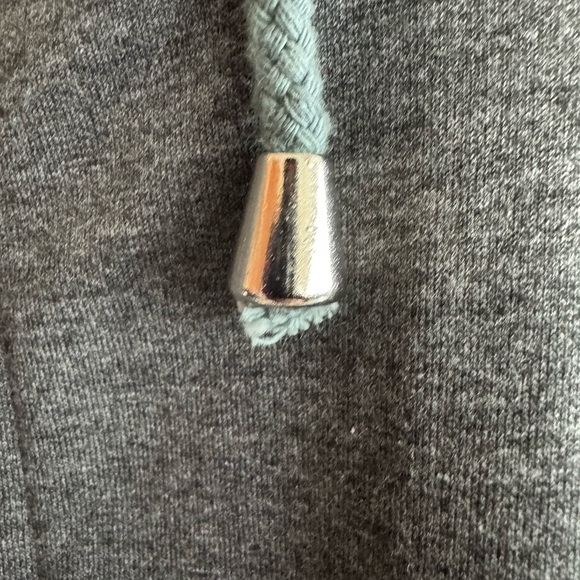 Monoreno dress zip front cover up medium  gray black - Picture 9 of 11